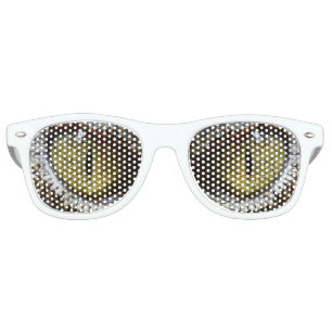 Lunettes De Fête Retro Yeux de reptile