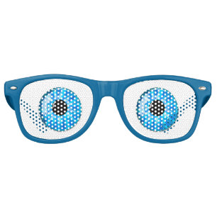 Lunettes De Fête Retro Yeux étonnés