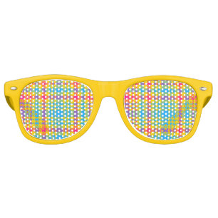 Lunettes de soleil à carreaux pour jours ensoleill