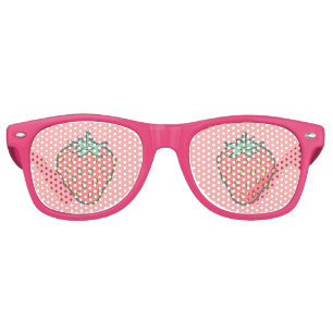 Lunettes de soleil à l'icône de fraise