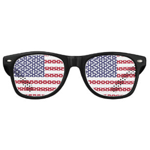 Lunettes de soleil America, Lunettes de fête, Drap