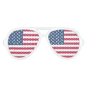 Lunettes de soleil American Flag Aviator USA