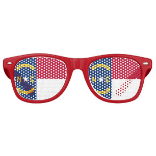 Lunettes de soleil avec drapeau de la Caroline du 
