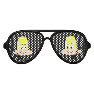 Lunettes de soleil Aviateur de personnage de dessi