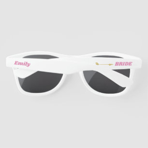 Lunettes De Soleil Bachelorette personnalisée Favoriser la mariée