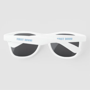 Lunettes De Soleil Bleu et blanc premier bas