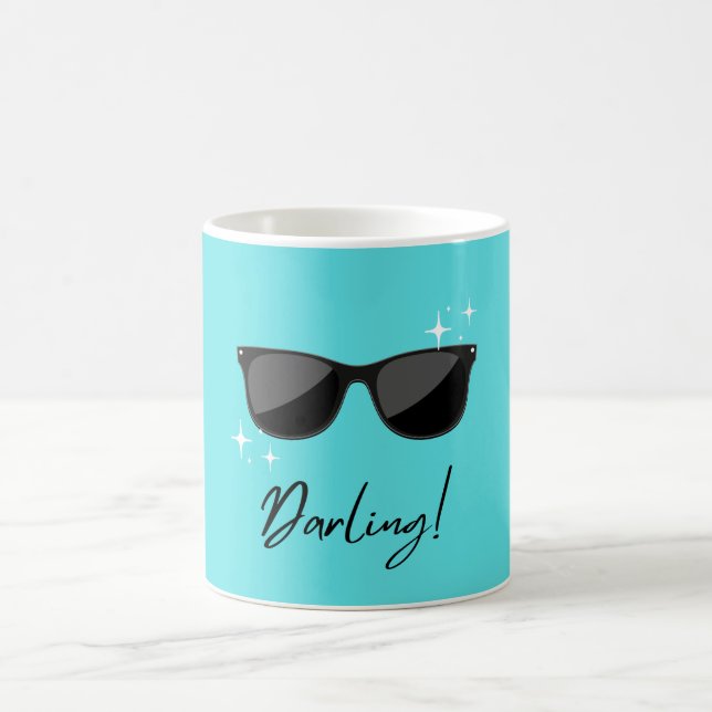 Lunettes de soleil chéri Mug (Centre)