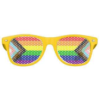 Lunettes de soleil classiques LGBTQ+ Gay Progress 