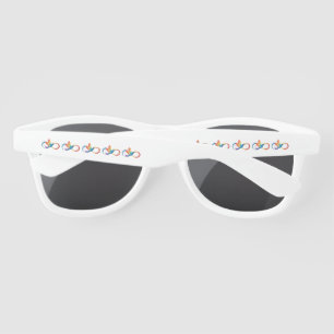 Lunettes De Soleil Colibri arc-en-ciel avec symbole Infinity