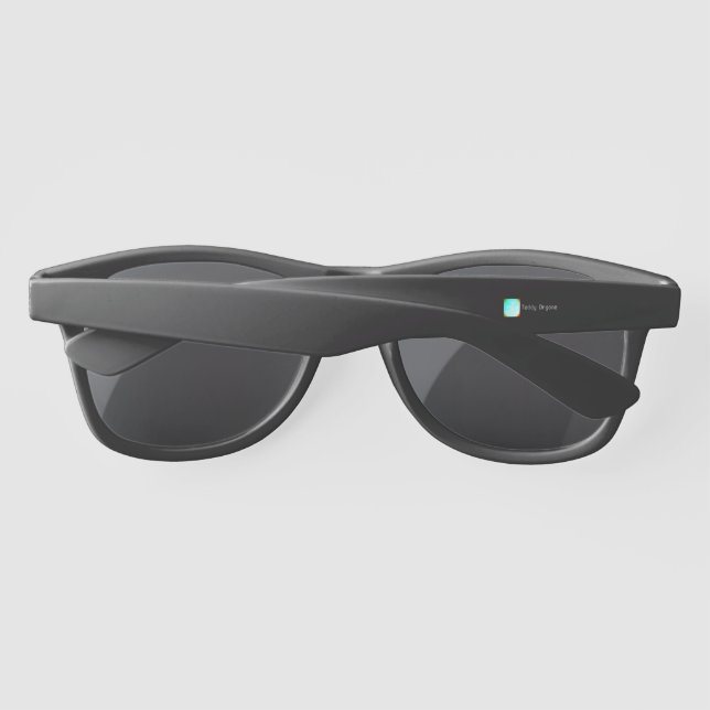 LUNETTES DE SOLEIL CONCEPTION DE STYLE ECO COOL EN PLASTIQUE (Dos)