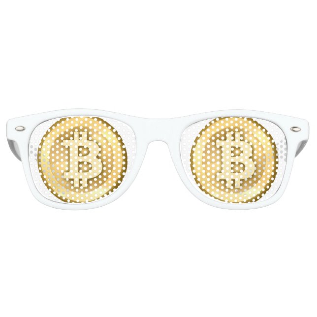 Lunettes de soleil cool Bitcoin (Devant)