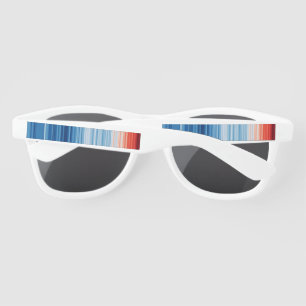 Lunettes De Soleil Crise climatique Bandes de réchauffement