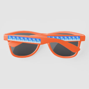 Lunettes De Soleil Croix de lumière Jésus-Christ chrétien personna