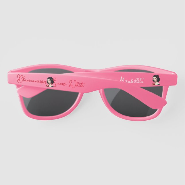 Lunettes De Soleil Cute Blancanieves personnalisé /Blanche Neige (Dos)