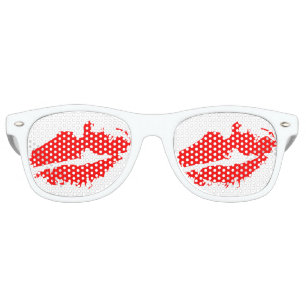 Lunettes de soleil de baisers en verre de Sun de