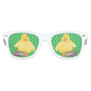 Lunettes de soleil de canard jaune amusant - Chois