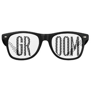 Lunettes de soleil de chambre Cool moderne noir et