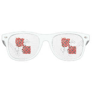 Lunettes de soleil de coccinelle de matrices