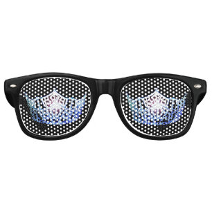 Lunettes de soleil de couronne de style de Mlle