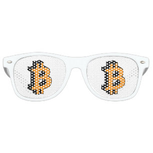 Lunettes de soleil de crypto signe de symbole de