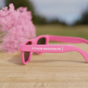 Lunettes de soleil de demoiselle d'honneur junior 