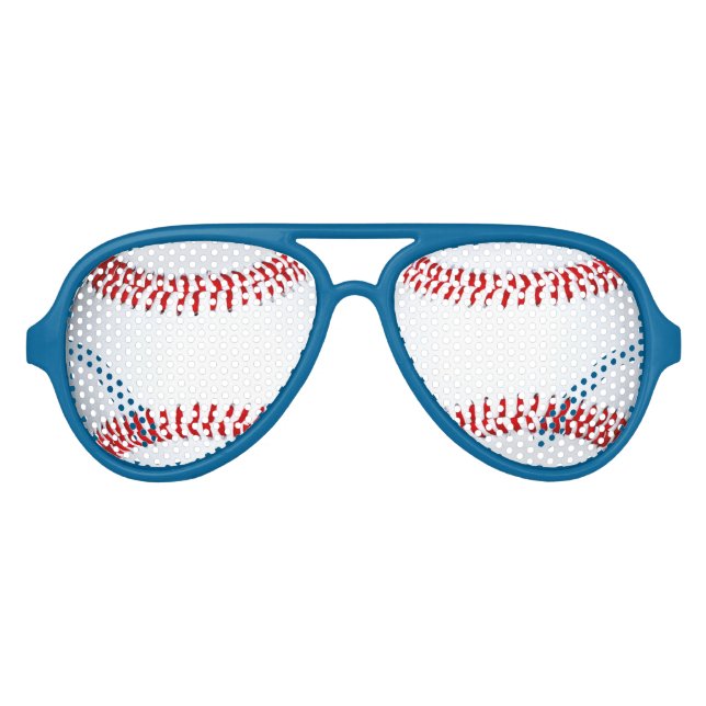 Lunettes de soleil de design de baseball (Devant)
