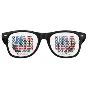 Lunettes de soleil de fête USA
