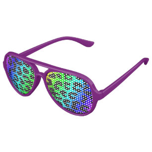 Lunettes de soleil de guépard d'arc-en-ciel