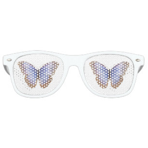 Lunettes de soleil de la fête des yeux papillon