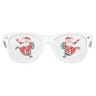 Lunettes de soleil de Noël Cadeau avec le Père Noë