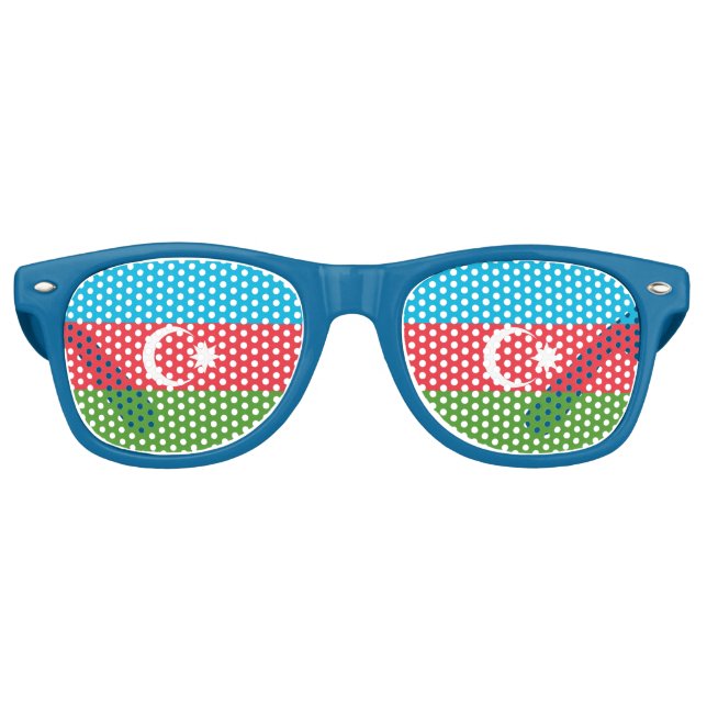 Lunettes de soleil de Parti Shades avec drapeau d' (Devant)