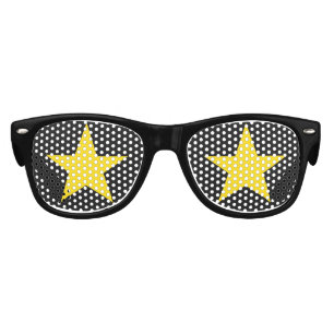 Lunettes de soleil de partie du superstar de