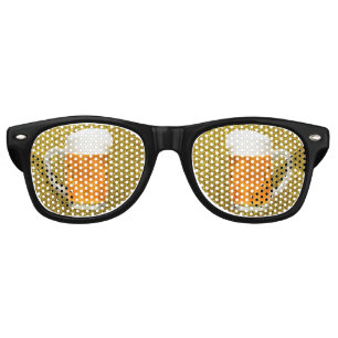Lunettes de soleil de parties scintillantes d'or