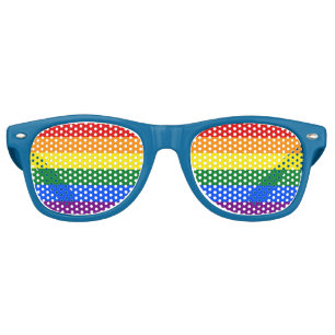 Lunettes de soleil de Party Shades - Fierté drapea