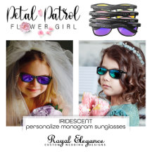 Lunettes de soleil de patrouille pétale iridescent