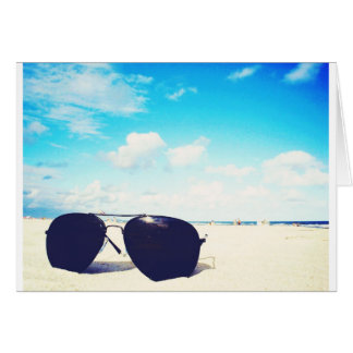 Lunettes de soleil de plage