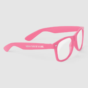 Lunettes de soleil de promo rose cool pour femmes