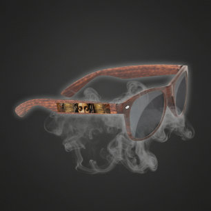 Lunettes De Soleil Dévotion sculptée Marie en bois