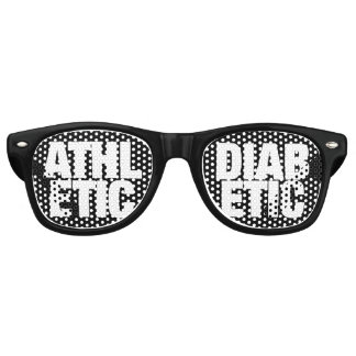 Lunettes de soleil diabétiques athlétiques