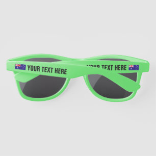 Lunettes De Soleil Drapeau australien coutume drôle Australia Day