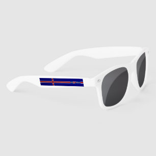 Lunettes De Soleil Drapeau islandais