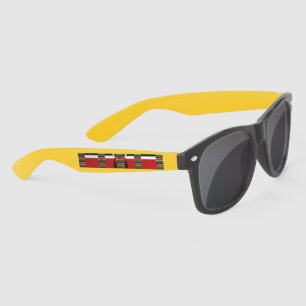 Lunettes De Soleil Drapeau noir rouge vert-nuances Kenya
