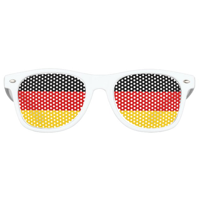 Lunettes de soleil drapeaux Allemagne (Devant)