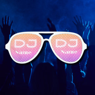 Lunettes de soleil drôles pour Djs Lunettes de sol