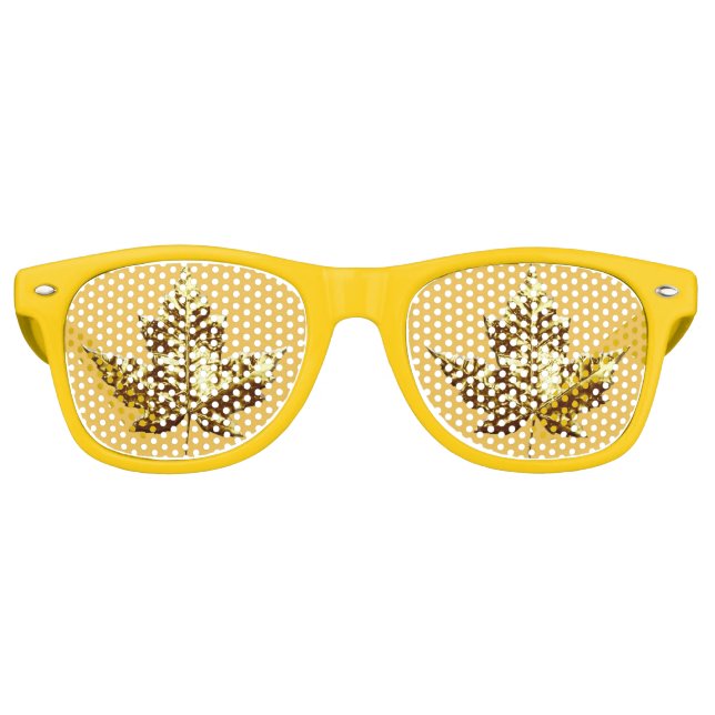 Lunettes de soleil du Canada Amusants Costume souv (Devant)