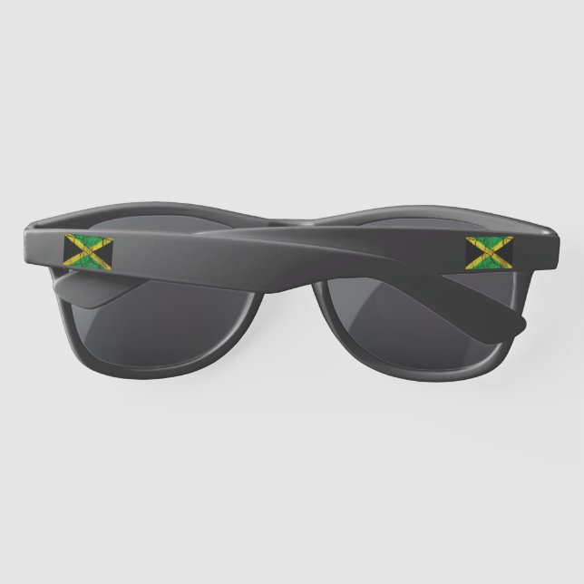 Lunettes de soleil du drapeau jamaïcain (Dos)