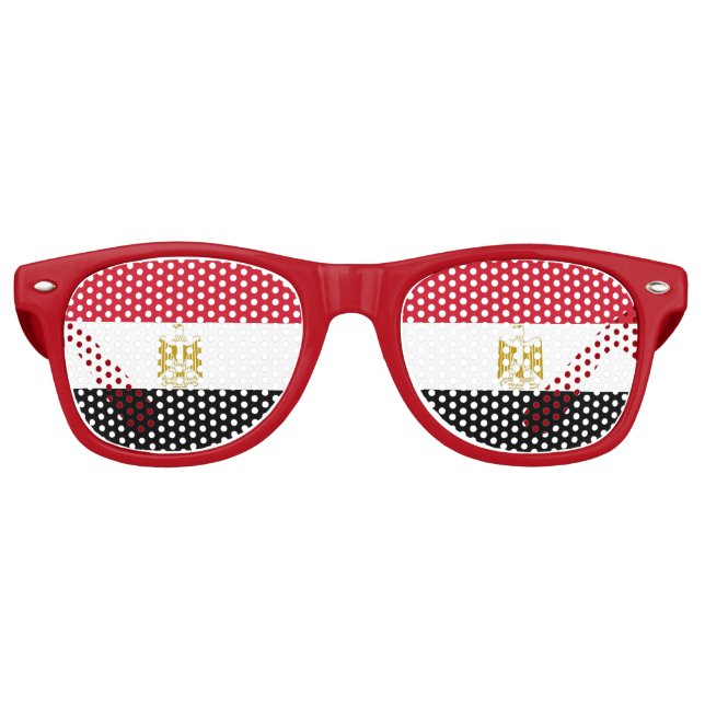 Lunettes de soleil du Parti des Shades - drapeau d (Devant)