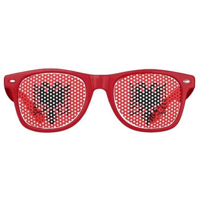 Lunettes de soleil du Parti Shades - drapeau de l' (Devant)