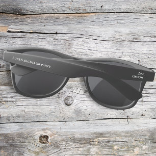 Lunettes de soleil élégantes Black & White Bachelo