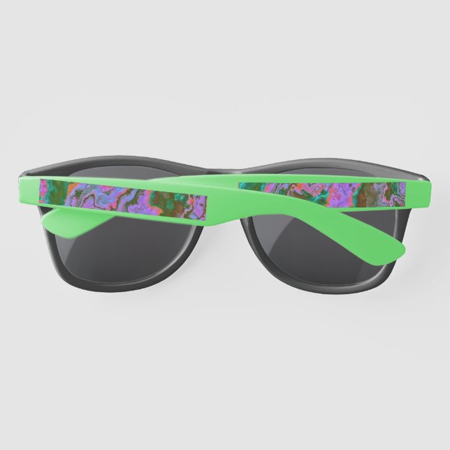 Lunettes de soleil en marbre aigre (Dos)